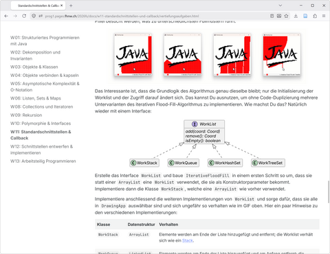 Diagramme und Tabellen