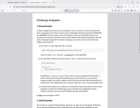 PDF-Export